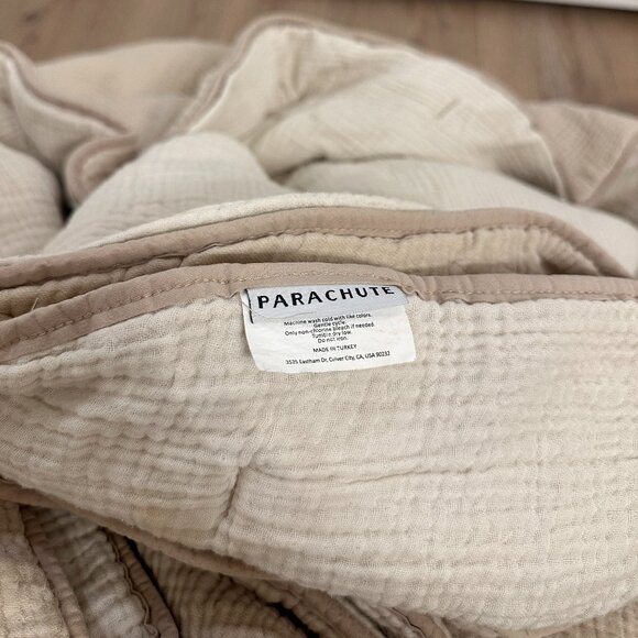 PARACHUTE Organic Cloud Cotton Quilt in Natural And Ivory Size Full/Queen - Picture 6 of 10